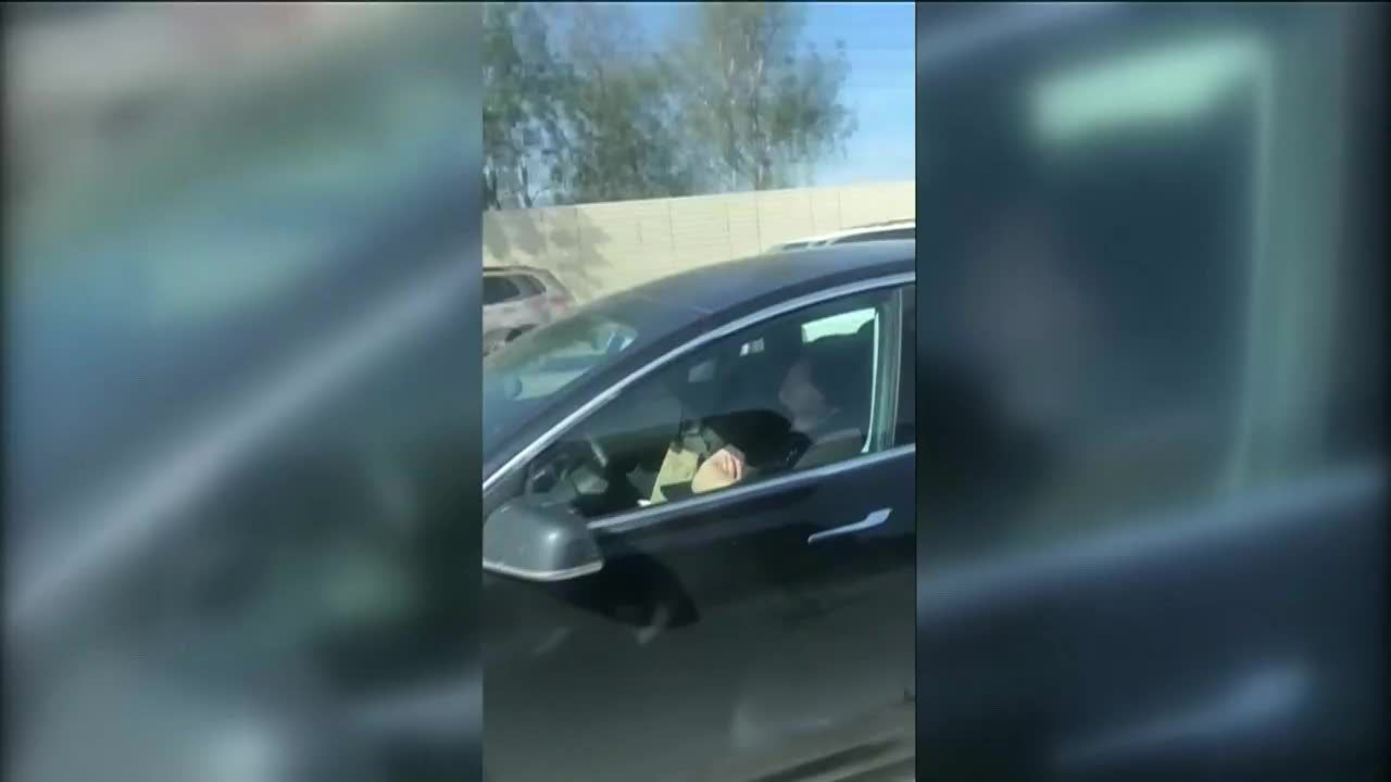 Asleep at the wheel: Tesla driver naps while driving in Southern California – Valley News Live