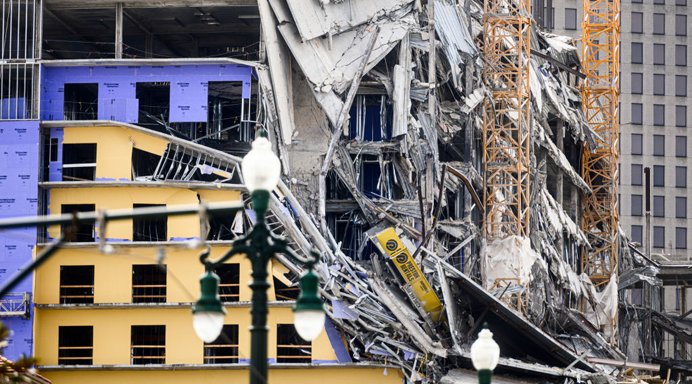 Shifting tarp exposes dead body months after New Orleans Hard Rock collapse – WJW FOX 8 News Cleveland